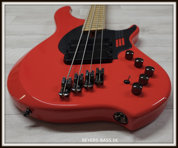 Preview: Dingwall NG3 4-String Nolly, Fiesta Red, Signature